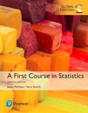 A FIRST COURSE IN STATISTICS 12TH ED