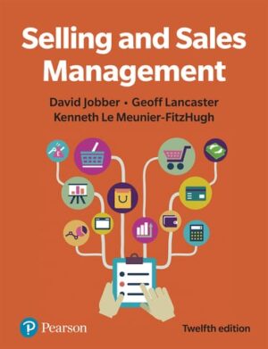 SELLING AND SALES MANAGEMENT 12TH ED