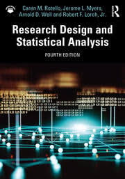 RESEARCH DESIGN AND STATISTICAL ANALYSIS 4TH ED